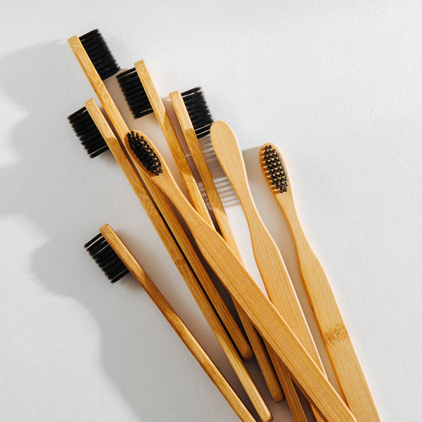 Bamboo and charcoal toothbrush