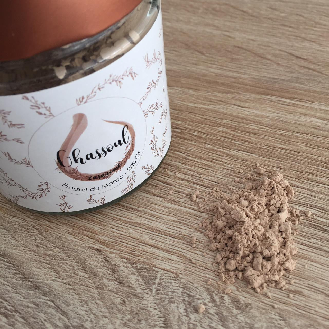 Argile marocaine (rhassoul, ghassoul) , 1 kg